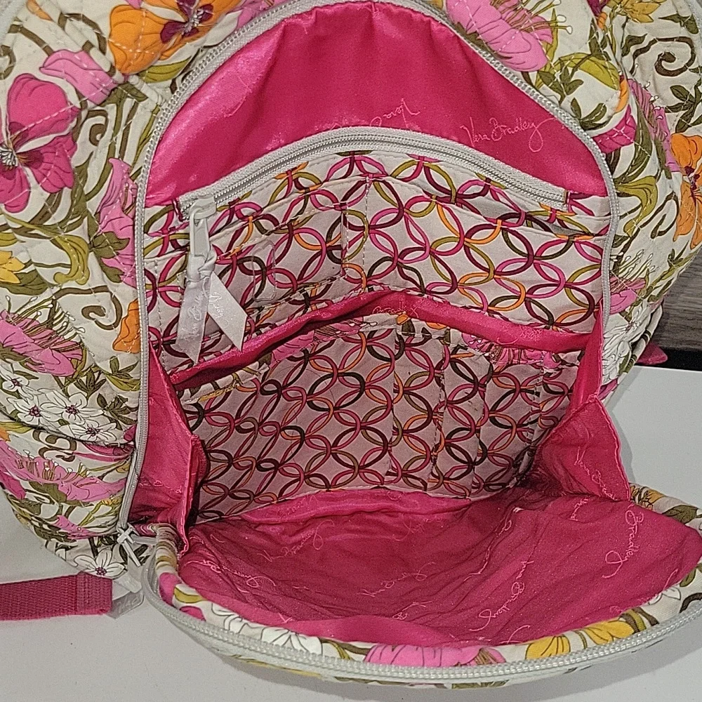 Vera Bradley Tea Garden Floral Quilted Backpack